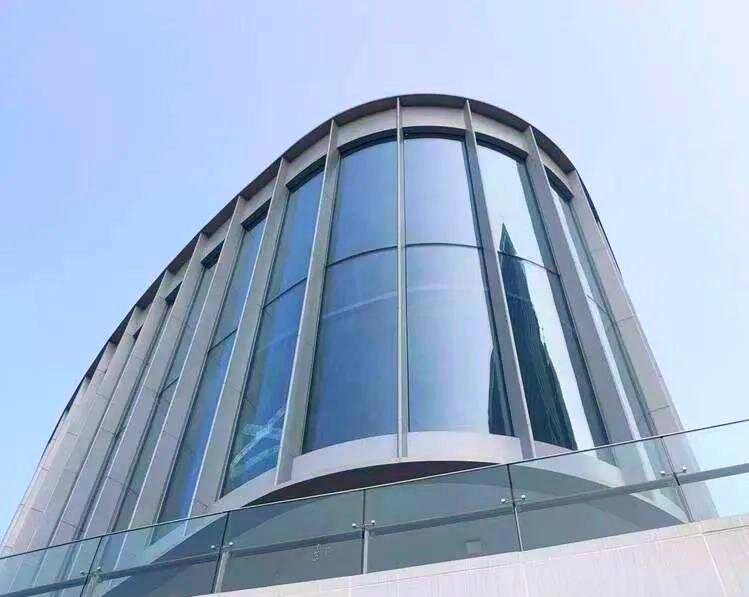 秦皇岛市夹胶玻璃热弯玻璃 - 方案